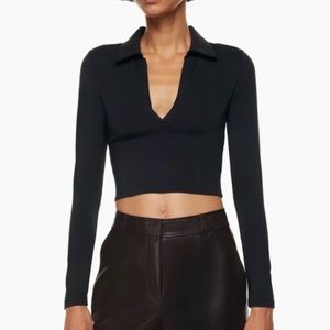 Brand new with Tags Babaton contour polo longsleeve